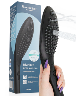 WOMANIZER – SOFFIONE DOCCIA STIMOLANTE CLITORIDEO WAVE NERO