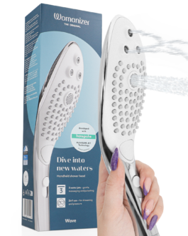 WOMANIZER – SOFFIONE DOCCIA STIMOLANTE CLITORIDEO WAVE CROMATO