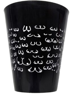 DIABLO PICANTE – TAZZA NERA 500 ML CON SENO BIANCO