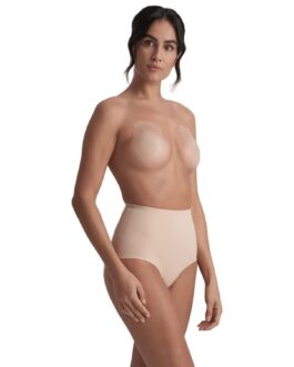BYE-BRA – RABBIT COPAS DE SILICONA BEIGE TALLA XL