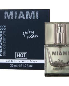 HOT – PROFUMO AI FEROMONI MIAMI SPICY MAN 30 ML