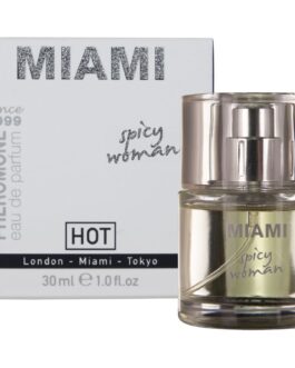 HOT – PROFUMO AI FEROMONI MIAMI SPICY WOMAN 30 ML