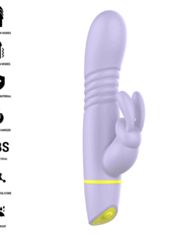 INTENSE – STIMOLATORE E VIBRATORE A SPINTA HELEN RABBIT