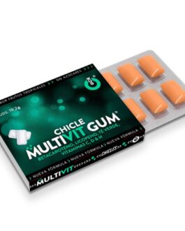WUG GUM – MULTIVIT VITAMINA C, H, D, BETA-CAROTENE, LICOPENE E TÈ VERDE 1 X 8 UNITÀ