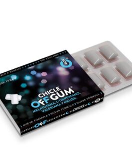 WUG GUM – OFF SENZA VALERIANA, TRIPTOFANO, MELISSA E MELATONINA 1 X 8 UNITÀ
