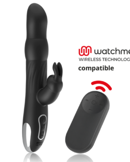 BRILLY GLAM – MOEBIUS VIBRATORE RABBIT E ROTATORE + TELECOMANDO WATCHME