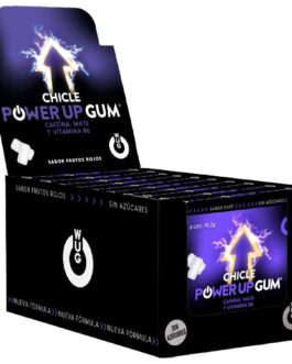 WUG POWER UP – ENERGY BOOST E POTENZIATORE DI CONCENTRAZIONE | ESPOSITORE 12 X 8 UNITÀ