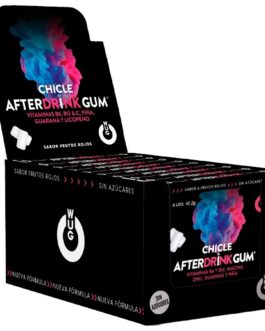 WUG GUM – AFTER DRINK DOPO SBRONZA | ESPOSITORE 12 X 8 UNITÀ