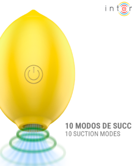 INTENSE – MONI STIMOLATORE CLITORIDE A SUZIONE LEMON