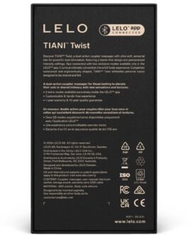 LELO – TIANI VIBRATORE A COPPIE TWIST IN SCHIUMA