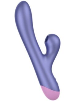 ROMP – PULSE VIBRATORE ELETTRICO BLU RABBIT PER LA SENSIBILITÀ DEL PUNTO G