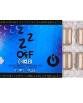 WUG off – La gomma da masticare funzionale che ti aiuta a rilassarti e a dormire meglio. BLISTER DA 8 CONFEZIONI