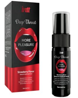 INTT – SPRAY ORALE PER GOLA PROFONDA, PIÙ PIACERE, GUSTO FRAGOLA
