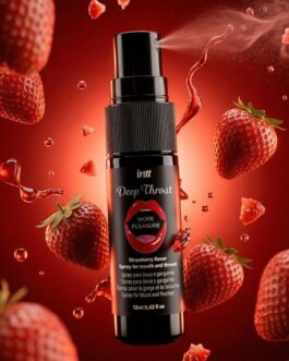 INTT – SPRAY ORALE PER GOLA PROFONDA, PIÙ PIACERE, GUSTO FRAGOLA