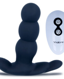 NALONE - VIBRATORE ANALE PEARL TELECOMANDO NERO