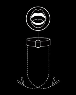 FETISH SUBMISSIVE – ANILLA MORDAZA CON PINZAS PARA PEZONES