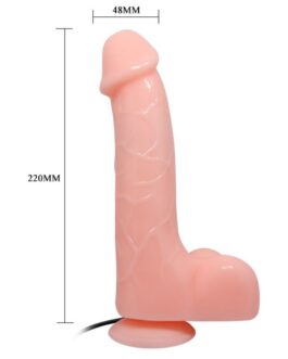 BAILE – VIBRATORE REALISTICO NATURALE BARBARA 22 CM
