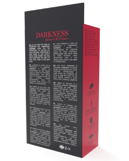 DARKNESS – COLLANA POSTURA CON CATENA IN PELLE