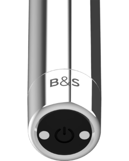 BLACK&SILVER – KAILAN 2 PROIETTILE MAGNETICO VIBRANTE ARGENTO