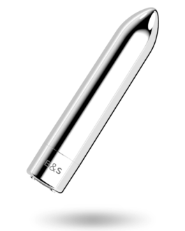 BLACK&SILVER – KAILAN 2 PROIETTILE MAGNETICO VIBRANTE ARGENTO