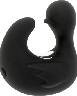 BLACK&SILVER – DUCKYMANIA DITALE RICARICABILE STIMOLANTE D’ANATRA IN SILICONE