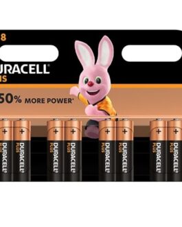 DURACELL – BATTERIA PLUS POWER AA LR6 8UNIT