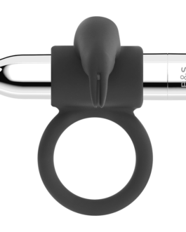 BLACK&SILVER – ANELLO RICARICABILE BURTON 10 MODALITÀ DI VIBRAZIONE