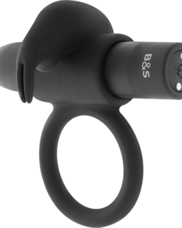 BLACK&SILVER – ANELLO BURTON 10 MODALITÀ DI VIBRAZIONE NERO