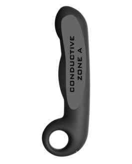 ELECTRASTIM – DILDO IN SILICONE NERO OVID