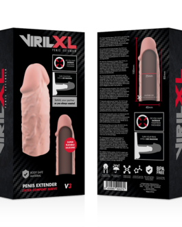 VIRILXL – ESTENSIONE NATURALE DEL PENE IN SILICONE LIQUIDO V3
