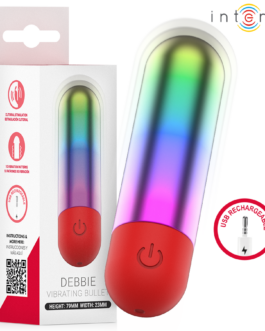 INTENSE – DEBBIE PROIETTILE VIBRANTE PER CLITORIDE RAINBOW