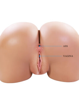 CRAZY BULL – JULIA XXL DOPPIO MASTURBATORE VIBRANTE VAGINALE E ANALE IN CARNE
