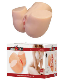 CRAZY BULL – LIORA XXL MASTURBATORE VIBRANTE DOPPIO VAGINALE E ANALE
