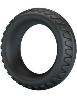 CRAZY BULL – ANELLO PER PENE IN SILICONE TESTURIZZATO MERRITT NERO