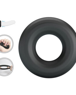 CRAZY BULL – ANELLO PER PENE IN SILICONE SUPER MORBIDO URBAN NERO