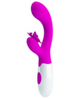 PRETTY LOVE - VIBRATORE A CONIGLIO BUTTERFLY KISS 30 FUNZIONI VIOLA