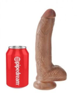 KING COCK - DILDO REALISTICO CON TESTICOLI 22,8 CM