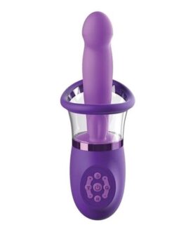 FANTASY FOR HER – VIBRATORE A CONIGLIO ULTIMATE PLEASURE PRO PLUS VIOLA 20,3 CM