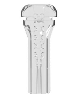 PDX ELITE – VIEWTUBE PLUS TRASPARENTE CON IMPUGNATURA EZ-GRIP, 21 CM