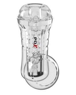 PDX ELITE – VIEWTUBE PLUS TRASPARENTE CON IMPUGNATURA EZ-GRIP, 21 CM