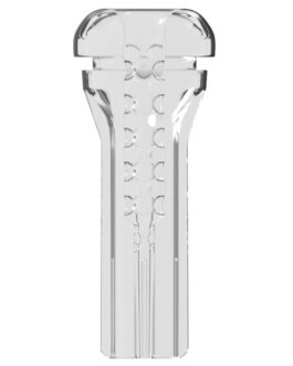PDX ELITE – VIEWTUBE XXL LED TRASPARENTE STROKER 27,3 CM