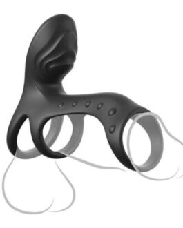 FANTASY C-RINGZ – GABBIA PER COPPIE DEFINITIVA, ANELLO VIBRANTE PER PENE PRO 19,5 CM