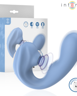 INTENSE – STIMOLATORE CLITORIDEO MULTIFUNZIONE GINA BLU