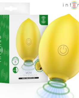 INTENSE – MONI STIMOLATORE CLITORIDE A SUZIONE LEMON