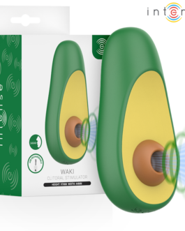 INTENSE – WAKI STIMOLATORE CLITORIDEO AD ASPIRAZIONE AVOCADO