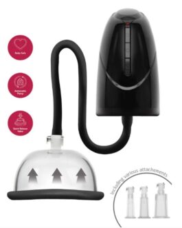 SHE.E.O – POMPA A VUOTO AUTOMATICA PER VAGINA E CLITORIDE NERA
