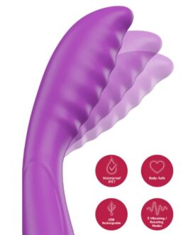 SHE.E.O - VIBRATORE VIOLA PER LA STIMOLAZIONE DEL PUNTO G