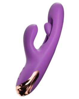 SHE.E.O – VIBRATORE PER IL PUNTO G A FORMA DI CONIGLIO CON MOVIMENTO DIGITALE VIOLA