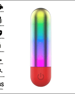 INTENSE – DEBBIE PROIETTILE VIBRANTE PER CLITORIDE RAINBOW
