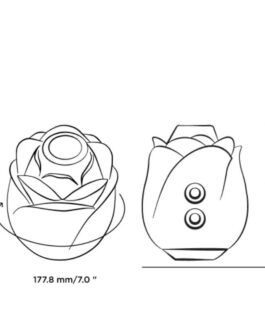 ROMP – ROSE 2.0 STRUMENTO DI ASPIRAZIONE CLITORIDEA A FORMA DI ROSA
